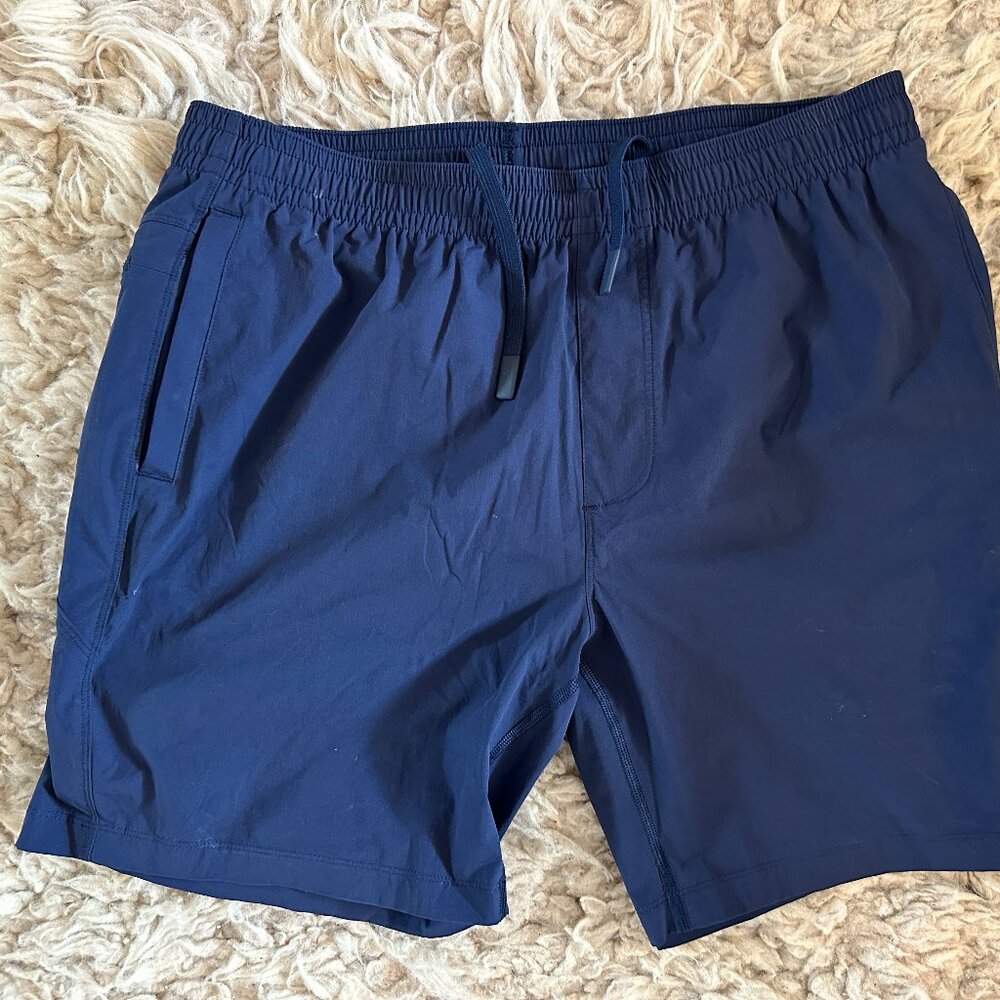 Bearbottom Atlas Shorts 7" - Large - Navy - Unlined